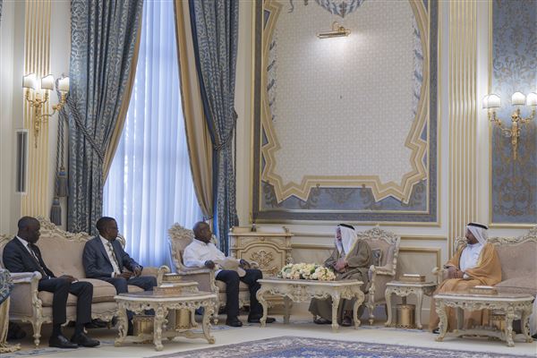 Sharjah Ruler receives President of Uganda