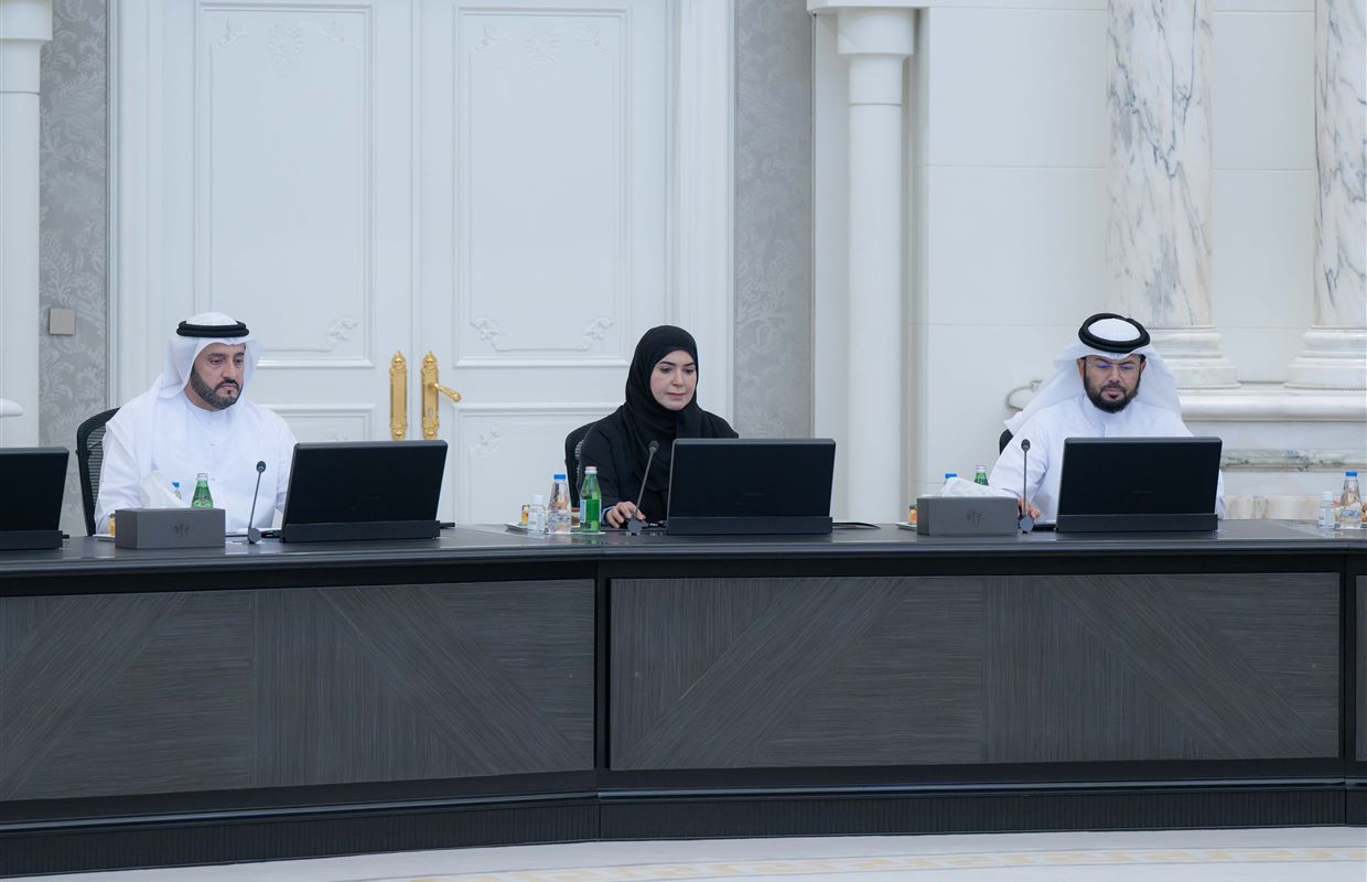 عبدالله بن سالم القاسمي يترأس اجتماع المجلس التنفيذي