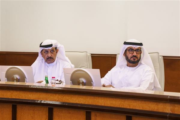 Sharjah crown prince chairs Police Sciences Academy meeting