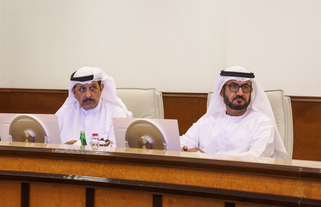 Sharjah crown prince chairs Police Sciences Academy meeting